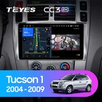Штатная магнитола Teyes CC3 2k 4+64 Gb Hyundai Tucson 1 2004-2009