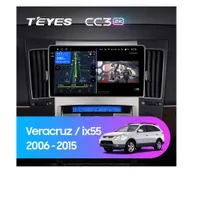Штатна магнітола Teyes CC3 2k 4+64 Gb Hyundai Veracruz ix55 (1 Din) 2006-2015