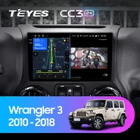 Штатна магнітола Teyes CC3 2k 4+64 Gb Jeep Wrangler 3 JK 2010-2017 (L14) 10"