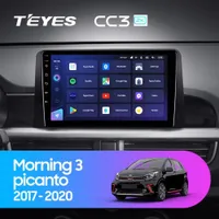 Штатна магнітола Teyes CC3 2k 4+64 Gb Kia Morning 3 Picanto (1 Din) 2017-2020