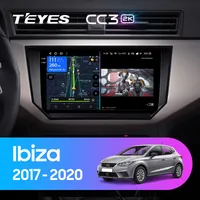 Штатна магнітола Teyes CC3 2k 4+64 Gb Seat Ibiza 2017-2020