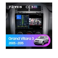 Штатная магнитола Teyes CC3 2k 4+64 Gb Suzuki Grand Vitara 3 (1 Din) 2005-2015