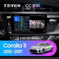 Штатная магнитола Teyes CC3 2k 4+64 Gb Toyota Corolla 11 Middle East 2013-2017 (A)