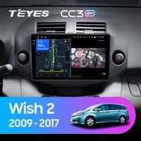 Штатна магнітола Teyes CC3 2k 4+64 Gb Toyota RAV4 3 XA30 2005-2013 10"