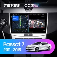 Штатная магнитола Teyes CC3 2k 4+64 Gb Volkswagen Passat 7 B7 2010-2015