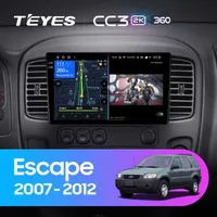 Штатная магнитола Teyes CC3 2k 6+128 Gb 360° Ford Escape 2007+