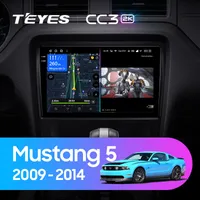 Штатна магнітола Teyes CC3 2k 6+128 Gb 360° Ford Mustang V S-197 2009-2014 10"