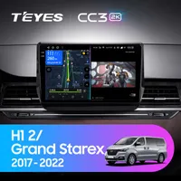 Штатная магнитола Teyes CC3 2k 6+128 Gb 360° Hyundai H1 2 2017-2018