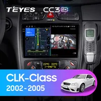 Штатная магнитола Teyes CC3 2k 6+128 Gb 360° Mercedes-Benz C/CLK-Class S203 W203 W209 A209 2000-2005