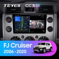 Штатна магнітола Teyes CC3 2k 6+128 Gb 360° Toyota FJ Cruiser J15 2006-2020 (A)