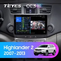 Штатна магнітола Teyes CC3 2k 6+128 Gb 360° Toyota Highlander 2 XU40 2007-2013 (A) 10"