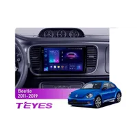 Штатна магнітола Teyes CC3 2k 6+128 Gb 360° Volkswagen Beetle A5 2011-2019 9"