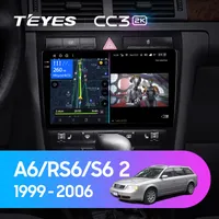 Штатная магнитола Teyes CC3 2k 6+128 Gb Audi A6 2 1997-2004, S6 2 1999-2004, RS6 1 2002-2006