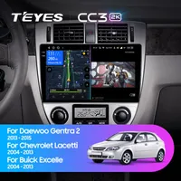 Штатна магнітола Teyes CC3 2k 6+128 Gb Chevrolet Lacetti J200/Buick Excelle Hrv 2004-2013/Daewoo Gentra 2 2013-2015 (B) 10"