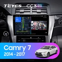 Штатна магнітола Teyes CC3 2k 6+128 Gb для Toyota Camry 7 XV 50 55 2014-2017 (A) 10"