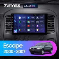 Штатна магнітола Teyes CC3 2k 6+128 Gb Ford Escape 1 2000-2007