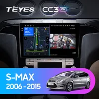 Штатна магнітола Teyes CC3 2k 6+128 Gb Ford S-MAX 1 2006-2015 (F1)