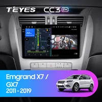 Штатная магнитола Teyes CC3 2k 6+128 Gb Geely Emgrand X7 1 GX7 EX7 2011-2019