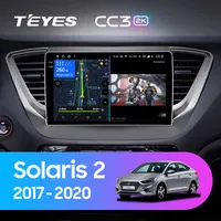 Штатна магнітола Teyes CC3 2k 6+128 Gb Hyundai Solaris 2 2017-2020 (A)