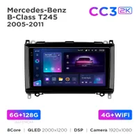 Штатная магнитола Teyes CC3 2k 6+128 Gb Mercedes-Benz B-Class T245 2005-2011 / Vito 2, 3 W447 2014-2020 / Viano 2 W639 2003-2015 / Sprinter 2009-2015 9