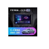 Штатна магнітола Teyes CC3 2k 6+128 Gb Mercedes-Benz C-Class W203 CL203 C209 A209 2004-2011