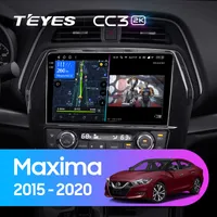 Штатна магнітола Teyes CC3 2k 6+128 Gb Nissan Maxima A36 2015-2020 10"