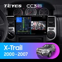 Штатна магнітола Teyes CC3 2k 6+128 Gb Nissan X-Trail 1 T30 2000-2007
