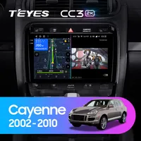 Штатна магнітола Teyes CC3 2k 6+128 Gb Porsche Cayenne 1 9PA 2002-2010