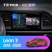 Штатна магнітола Teyes CC3 2k 6+128 Gb Seat Leon 3 2012-2020