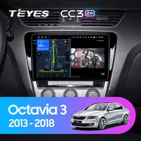 Штатная магнитола Teyes CC3 2k 6+128 Gb Skoda Octavia 3 A7 2013-2018 (A)