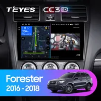 Штатна магнітола Teyes CC3 2k 6+128 Gb Subaru Forester SJ 2015-2018