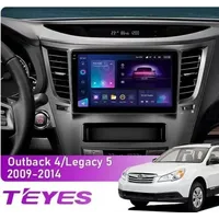 Штатна магнітола Teyes CC3 2k 6+128 Gb Subaru Outback 4, Legacy 5 2009-2014