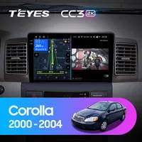 Штатная магнитола Teyes CC3 2k 6+128 Gb Toyota Corolla E130 E120 2000-2004 (B)