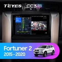 Штатна магнітола Teyes CC3 2k 6+128 Gb Toyota Fortuner 2 2015-2018