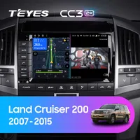 Штатна магнітола Teyes CC3 2k 6+128 Gb Toyota Land Cruiser 11 200 2007-2015 10"