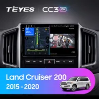 Штатная магнитола Teyes CC3 2k 6+128 Gb Toyota Land Cruiser 11 200 2015-2020