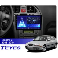 Штатна магнітола Teyes CC3 4+64 Gb Hyundai Elantra 3 (0 Din) 2003-2010
