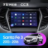 Штатна магнітола Teyes CC3 4+64 Gb Hyundai Santa Fe 3 2013-2016 (C)