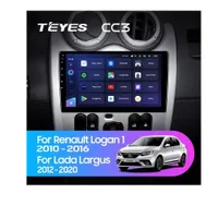 Штатная магнитола Teyes CC3 4+64 Gb Renault Logan 1 2010-2016 (CAN BUS)