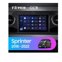 Штатная магнитола Teyes CC3 6+128 Gb 360° Mercedes-Benz Sprinter 2018-2022