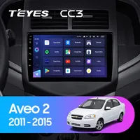 Штатная магнитола Teyes CC3 6+128 Gb Chevrolet Aveo 2 2011-2015