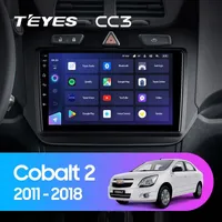 Штатная магнитола Teyes CC3 6+128 Gb Chevrolet Cobalt 2 2011-2018
