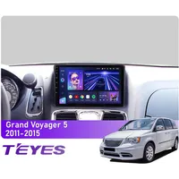 Штатна магнітола Teyes CC3 6+128 Gb Chrysler Grand Voyager 5 2011-2015