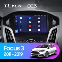Штатна магнітола Teyes CC3 6+128 Gb Ford Focus 3 Mk 3 2011-2019
