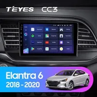 Штатна магнітола Teyes CC3 6+128 Gb Hyundai Elantra 6 2018-2020 (B)