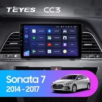 Штатна магнітола Teyes CC3 6+128 Gb Hyundai Sonata 7 LF 2014-2017 (B)