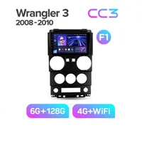 Штатна магнітола Teyes CC3 6+128 Gb Jeep Wrangler 3 JK (F1) 2008-2010