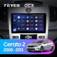 Штатная магнитола Teyes CC3 6+128 Gb Kia Cerato 2 TD 2008-2013 (A)