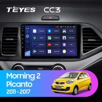 Штатная магнитола Teyes CC3 6+128 Gb Kia Morning 2, Picanto 2011-2017