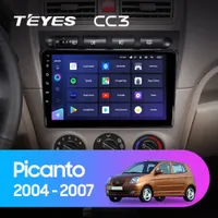 Штатная магнитола Teyes CC3 6+128 Gb Kia Picanto SA, Morning 2004-2007
